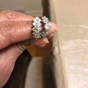 Wedding band and ring